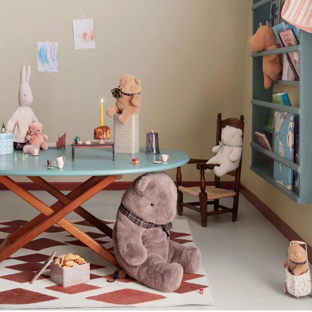 Maileg Teddy bear plush, Small - Mushroom