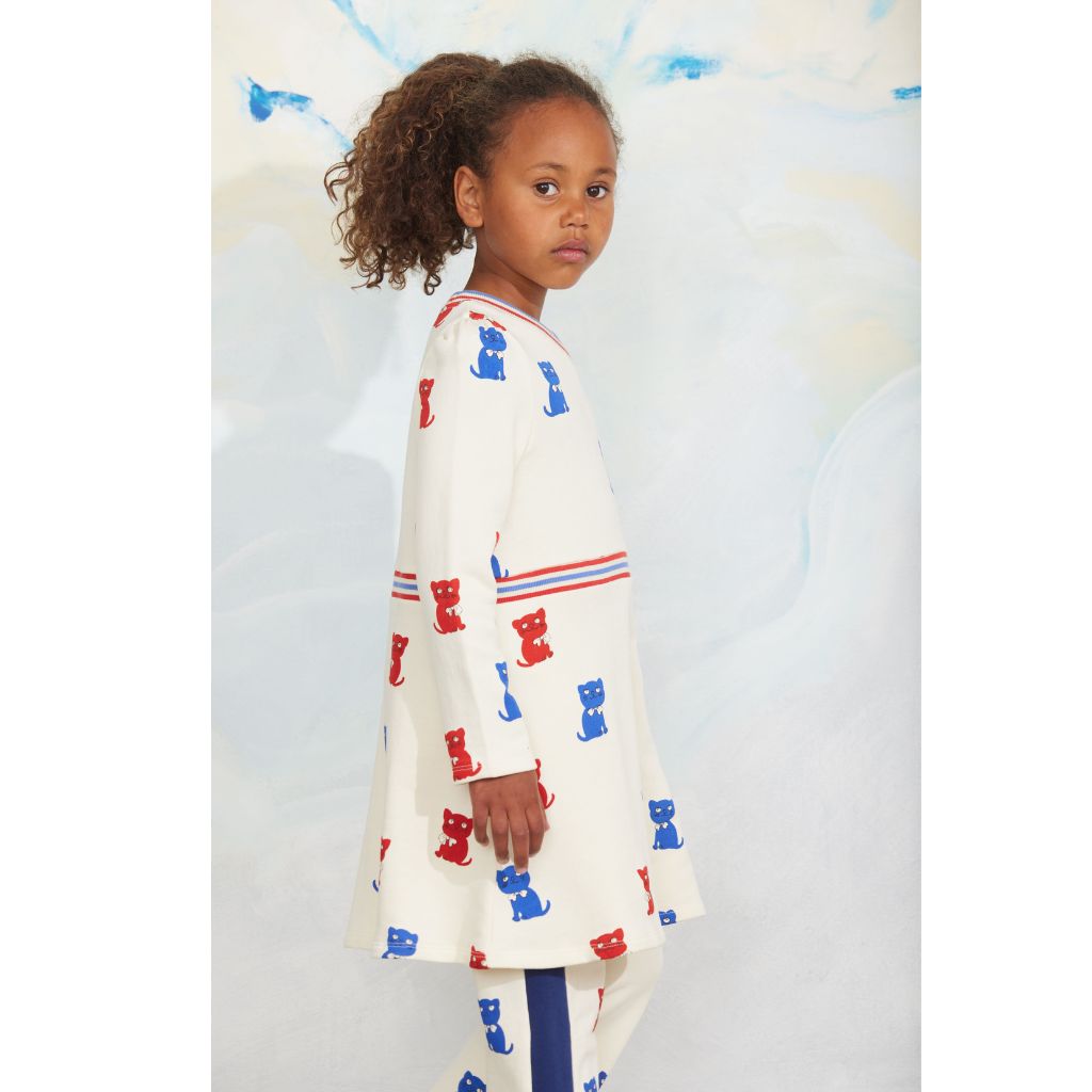 Mini Rodini Kittens Sweatdress