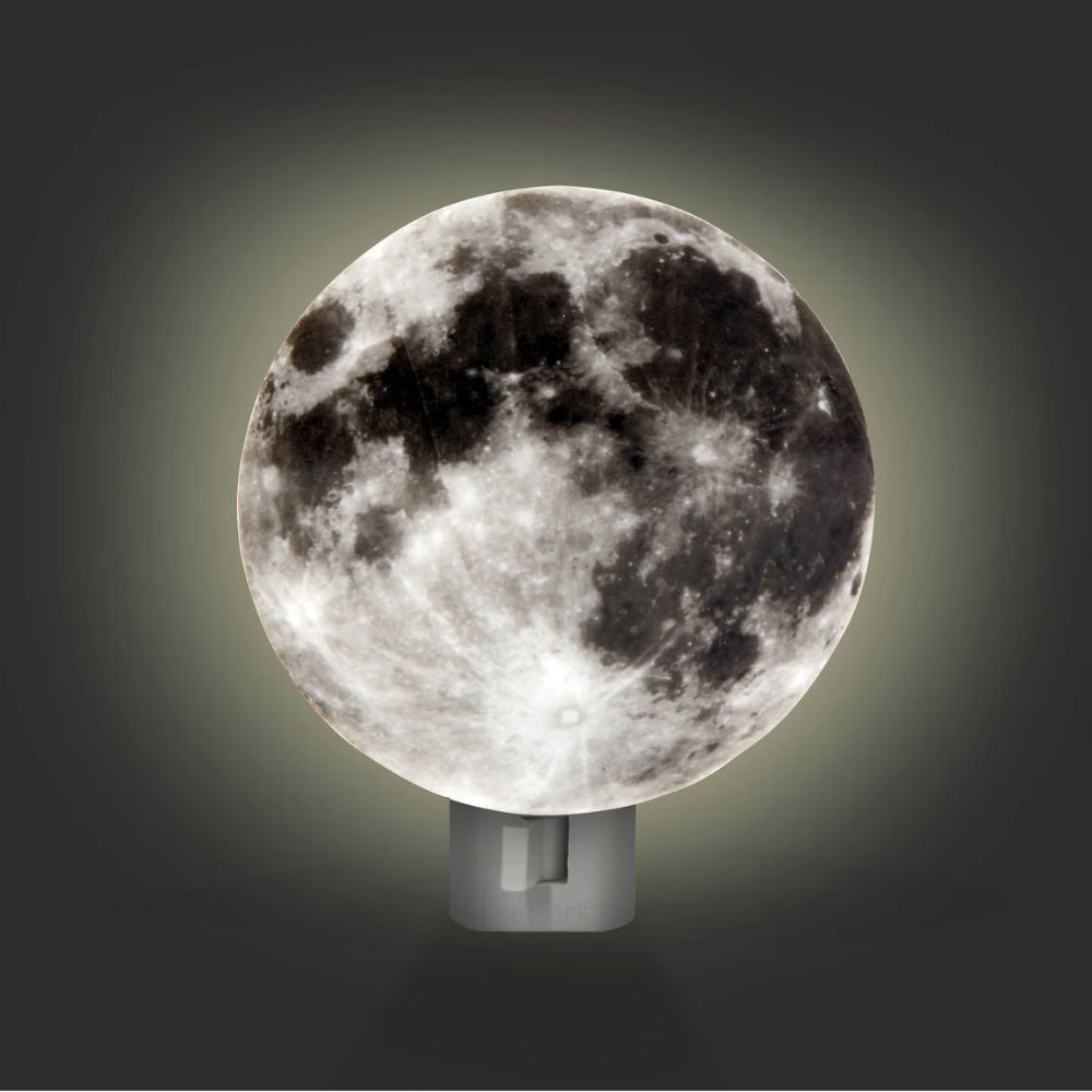 Kikkerland Night Light Moon