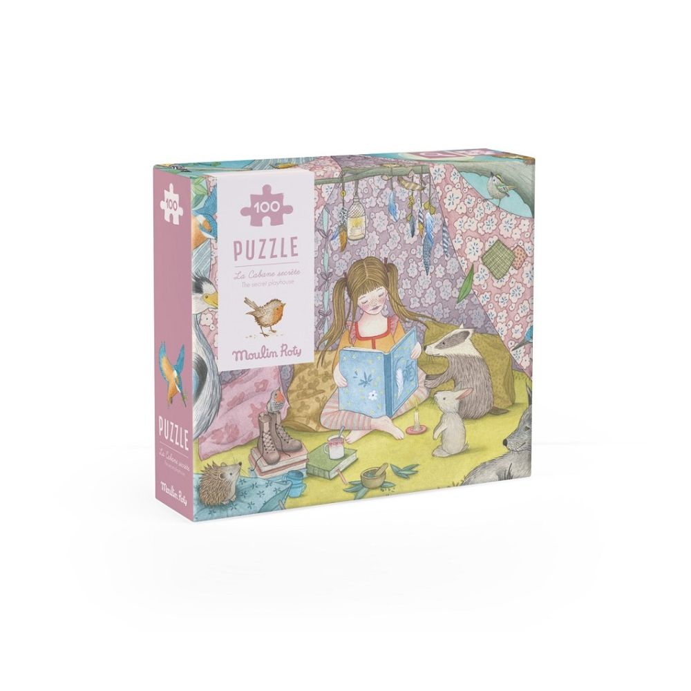 Moulin Roty Les Rosalies - Secret Playhouse Puzzle 100 pcs