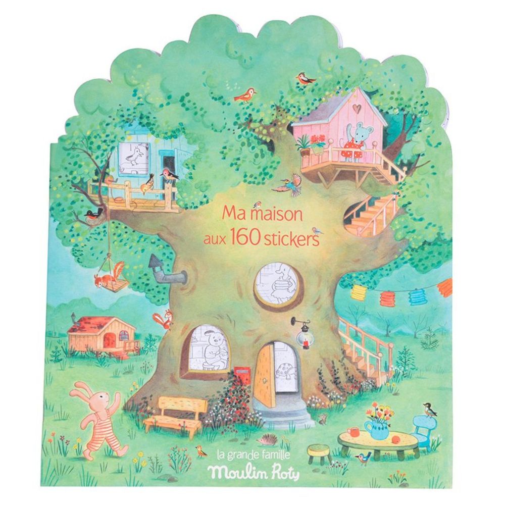 Moulin Roty Grande Famille Sticker Book