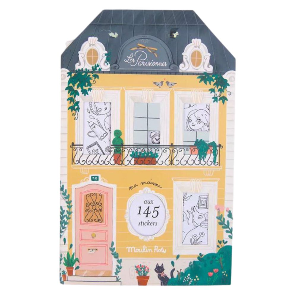 Moulin Roty Parisiennes - Colouring Book with Stickers