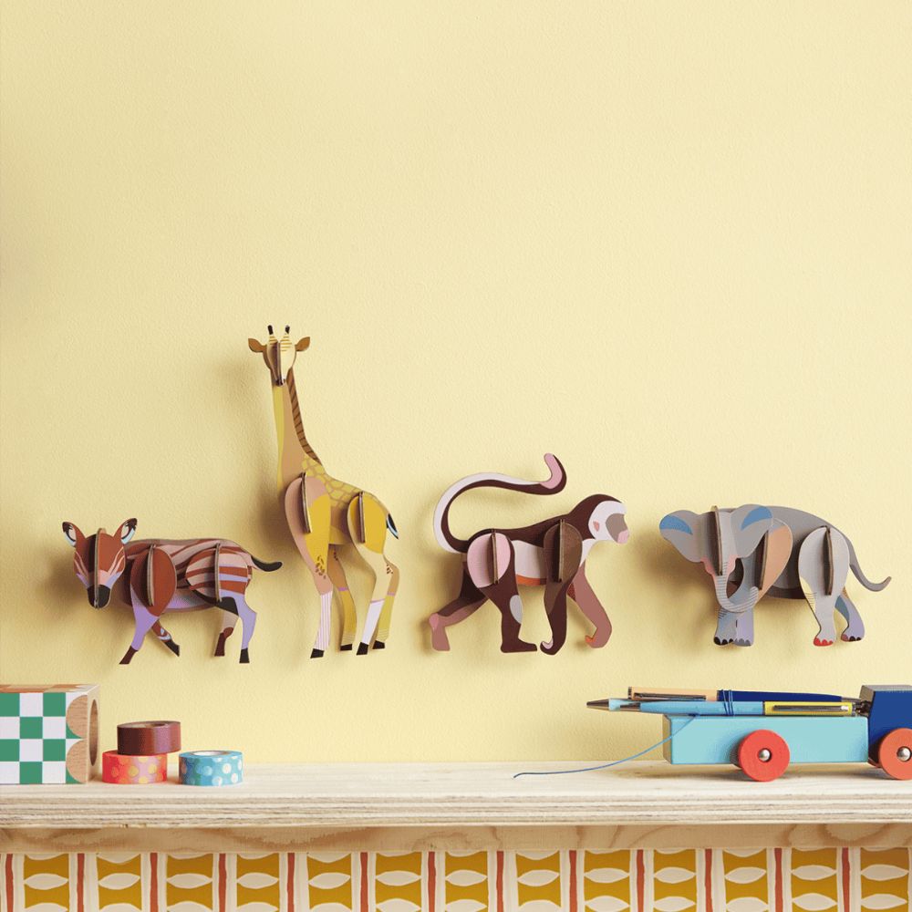 DIY 3D Wall Decoration - Monkey