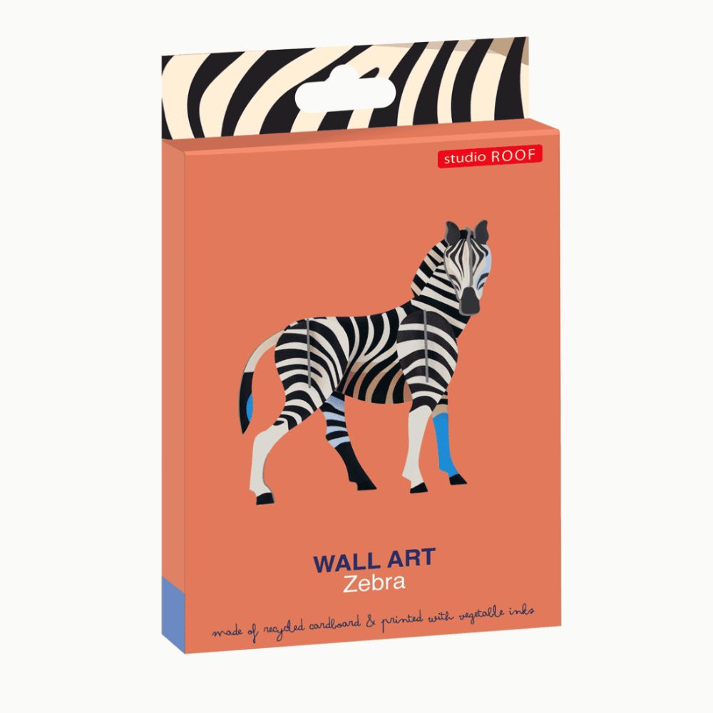 DIY 3D Wall Decoration - Zebra