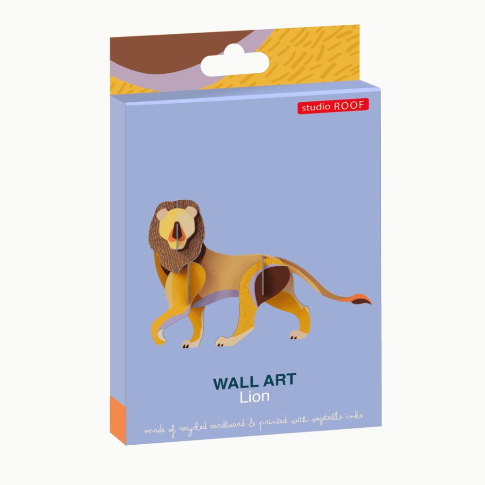 DIY 3D Wall Decoration - Lion