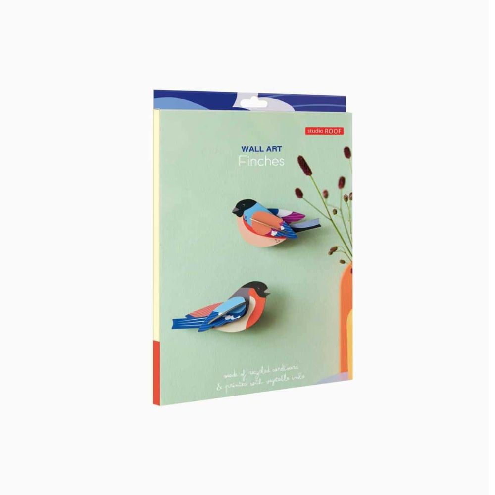 DIY 3D Wall Decoration - Finches