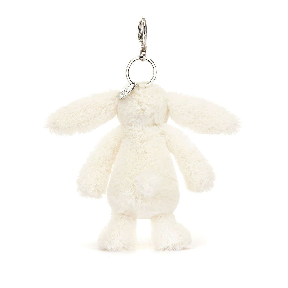 Bashful Cream Bag Charm Strawberry Ears