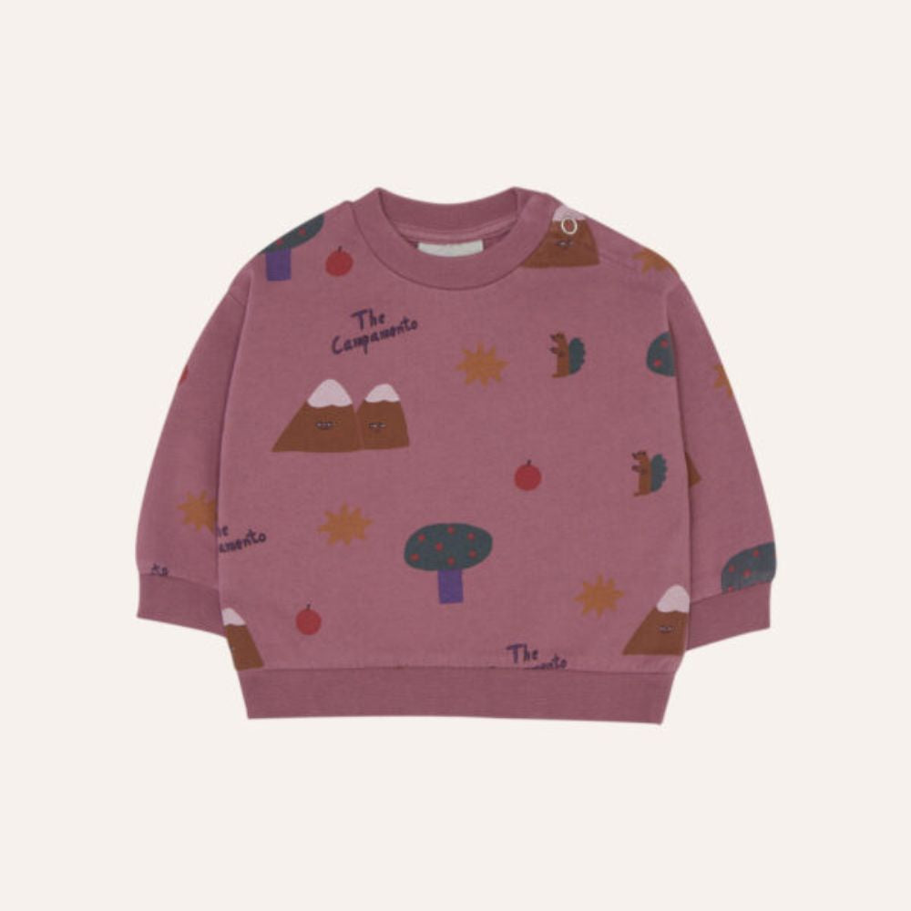 The Campamento Baby Mountains Baby Sweatshirt