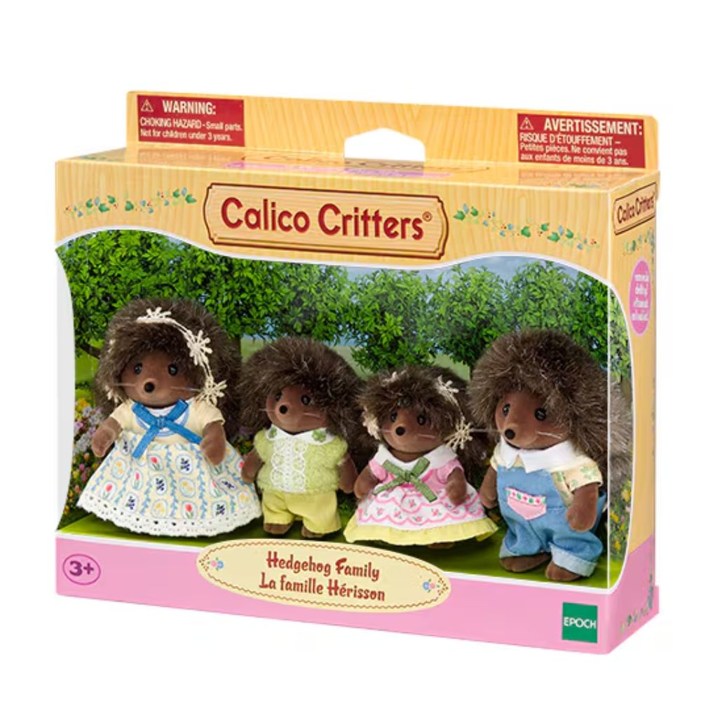Calico Critters Hedgehog Family