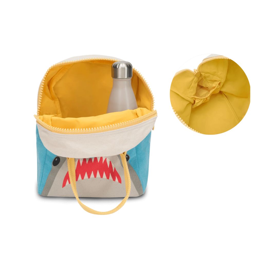 Fluf Zipper Lunch- Shark