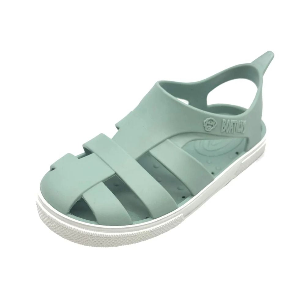 Boatilus Bioty Sandals Pastel Green/White