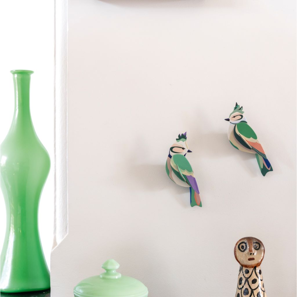 3D Wall Art - Garden Birds - Forest Crests