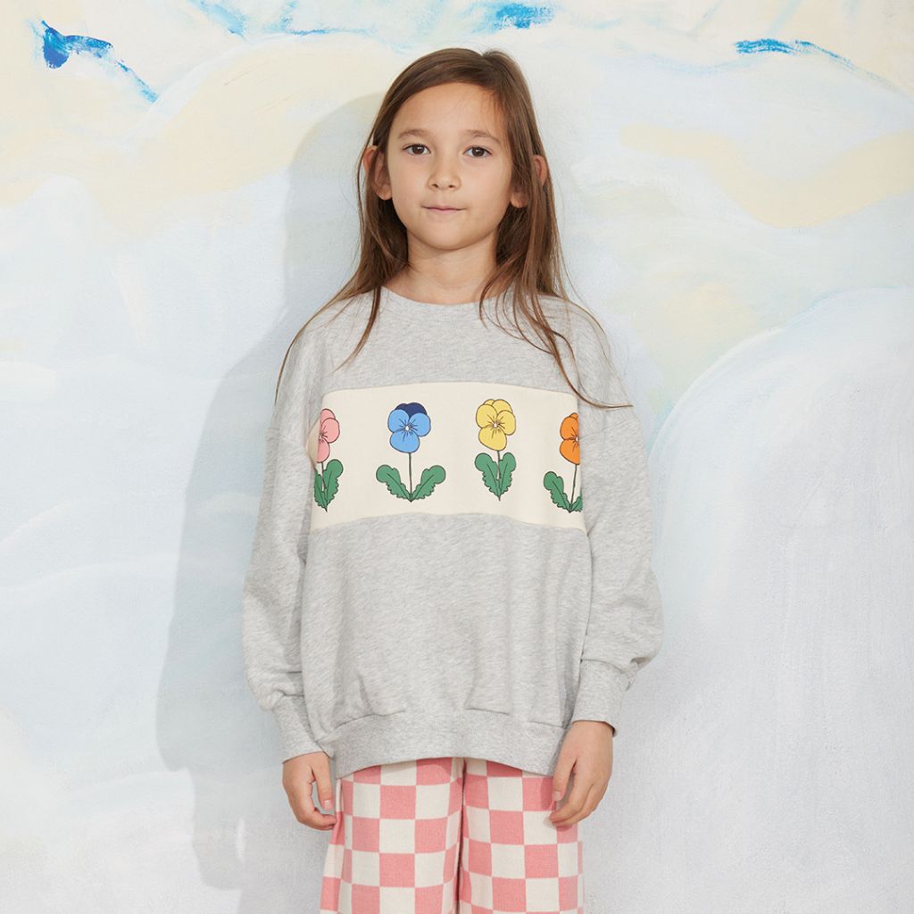 Mini Rodini Violas Panel Sweatshirt