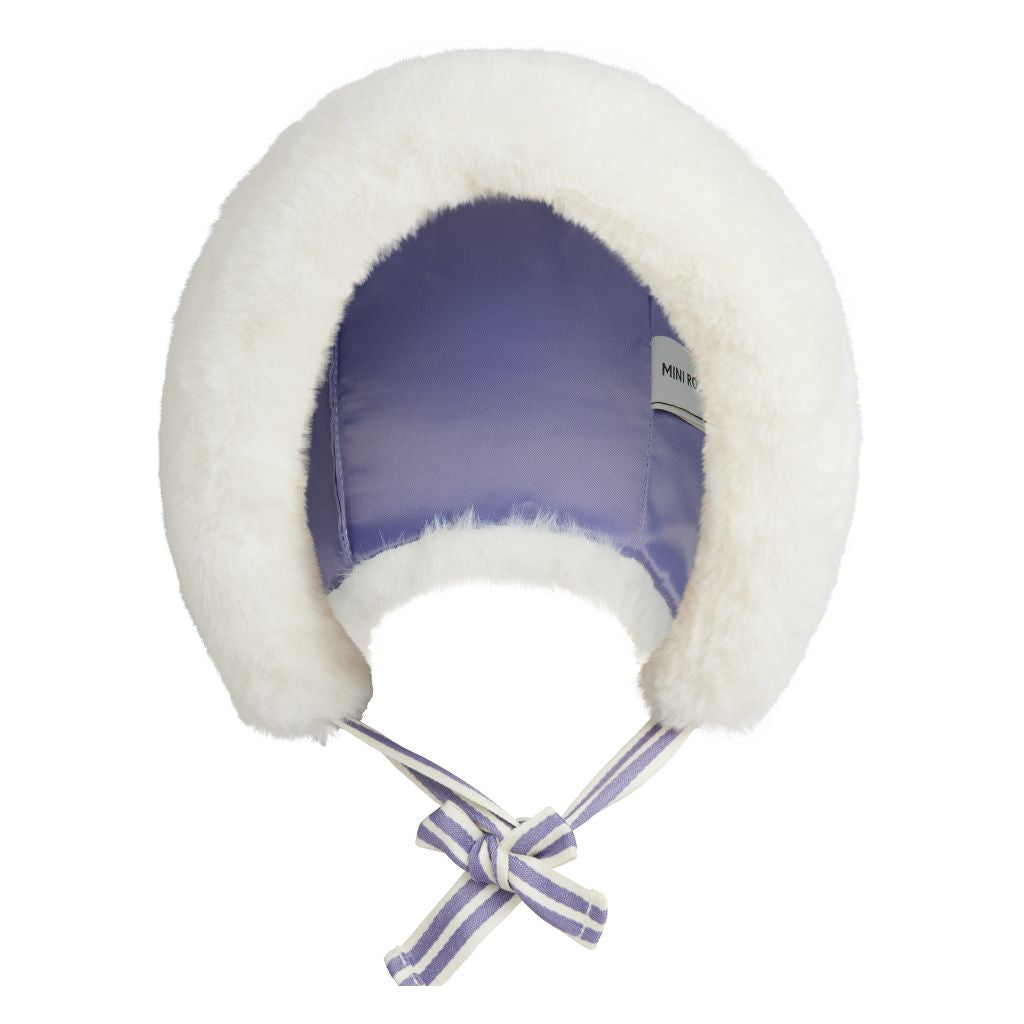 Mini Rodini Faux Fur Fold Up Hat