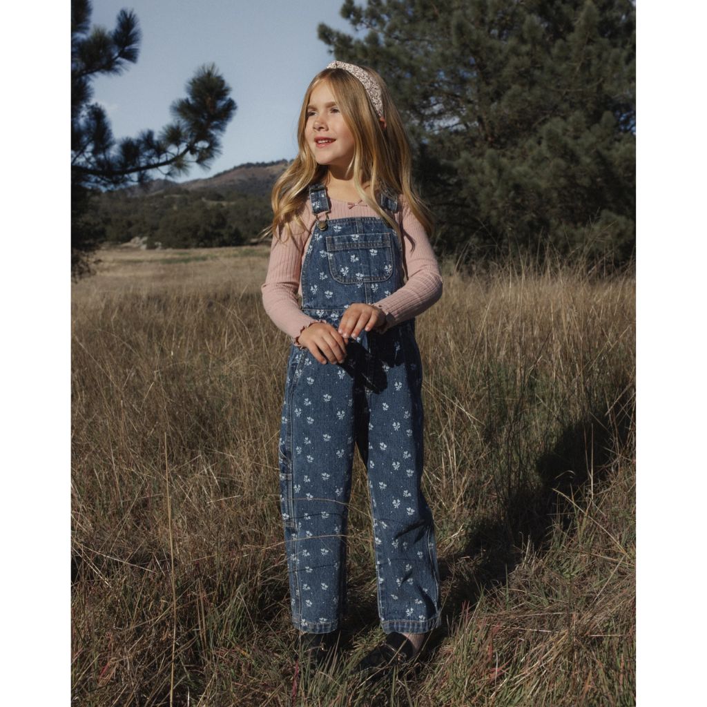 Rylee + Cru Ribbed Long Sleeve Rosewood R