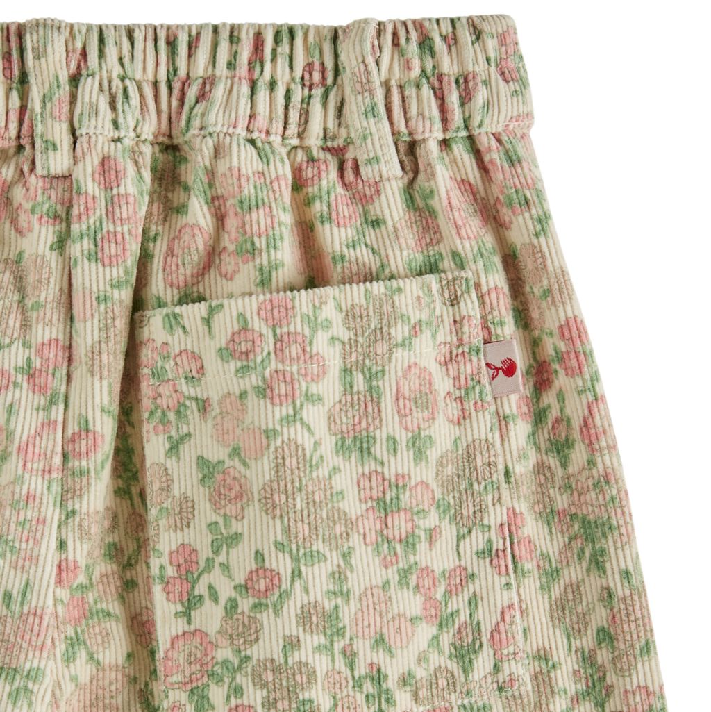 Emile & Ida Wide Leg Velvet Trousers Bucolic