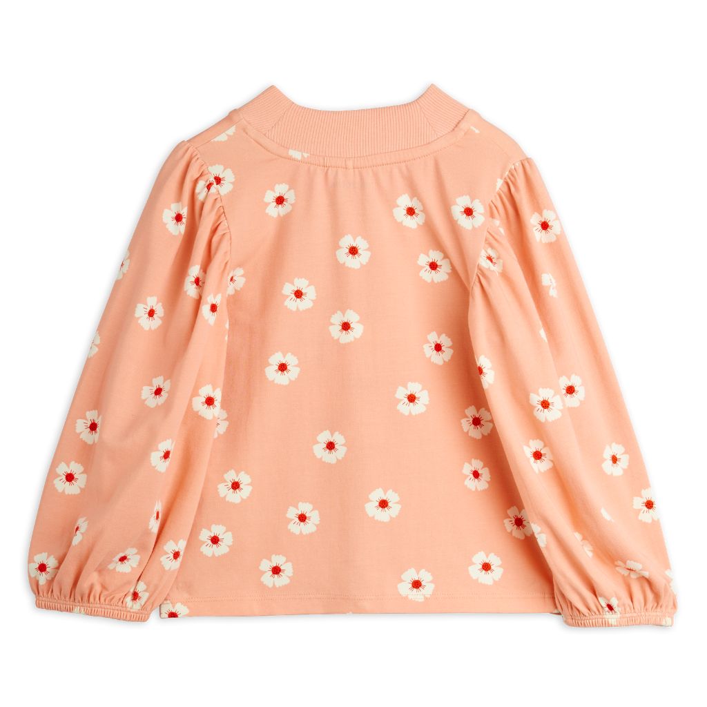 Mini Rodini Flowers Aop Balloon Sleeve Top