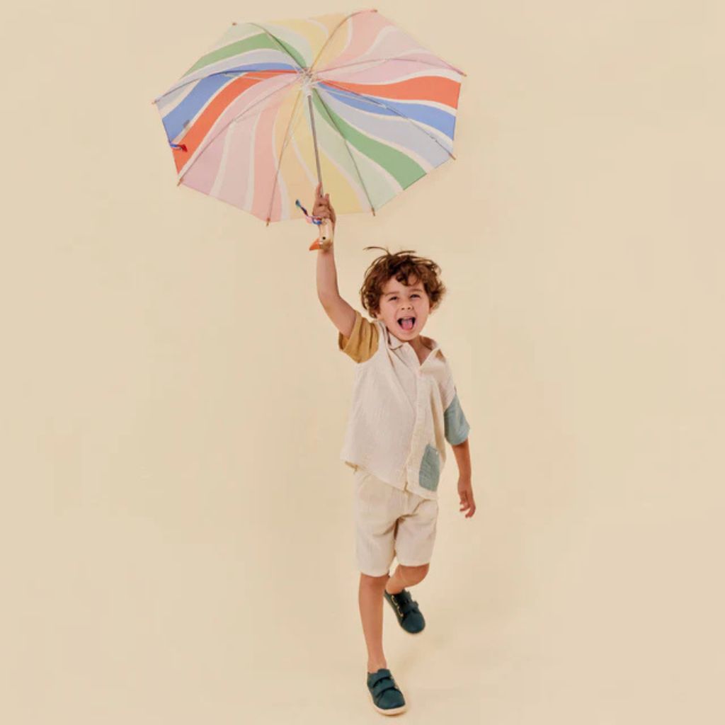Duckhead x Meri Meri Rainbow Ducking Umbrella