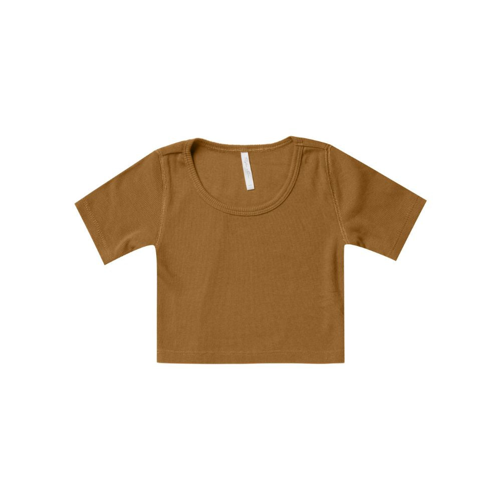 Rylee + Cru Ribbed Scoop Tee B