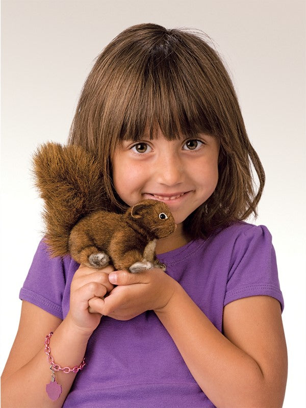 Finger Puppet - Mini Red Squirrel