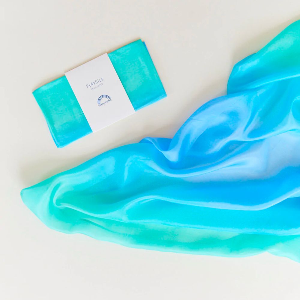 Sarahs Silks Enchanted Playsilks - Sea