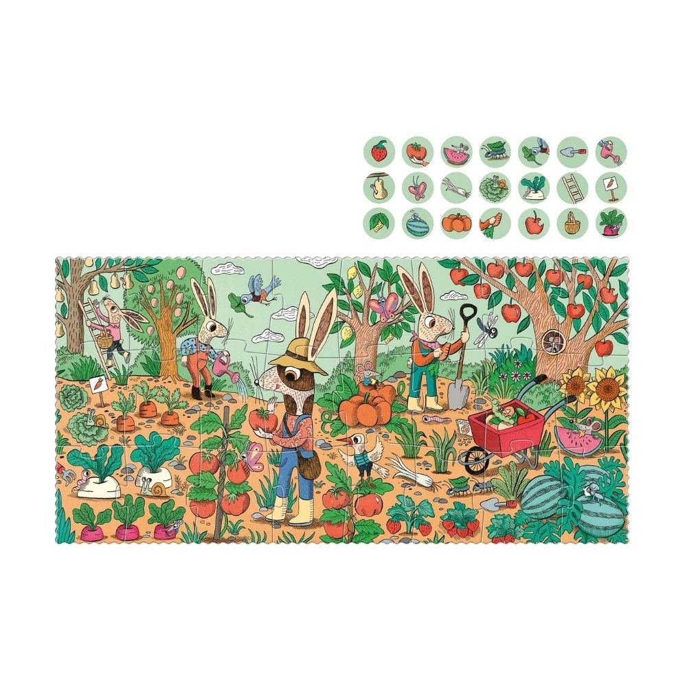 Londji Rabbit's Garden Puzzle