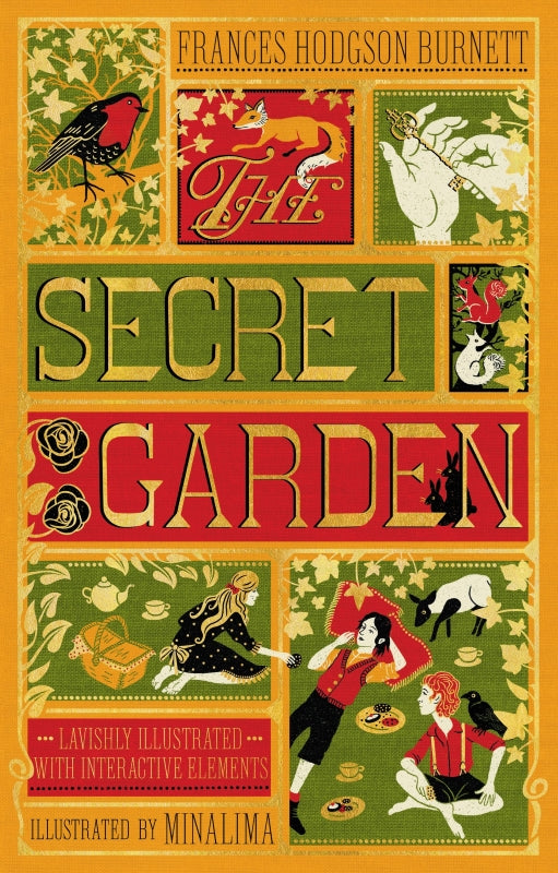 The Secret Garden Illustrated With Interactive Elements
