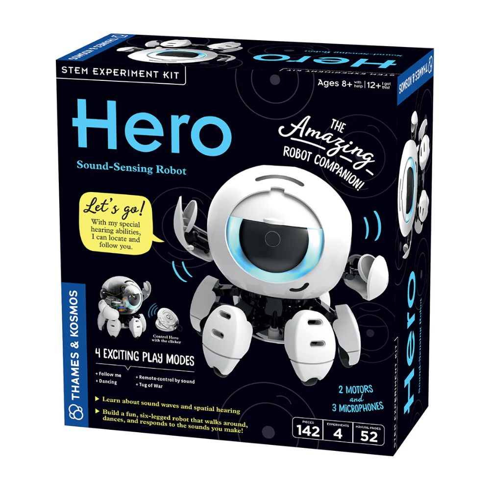 Hero: Sound Sensing Robot