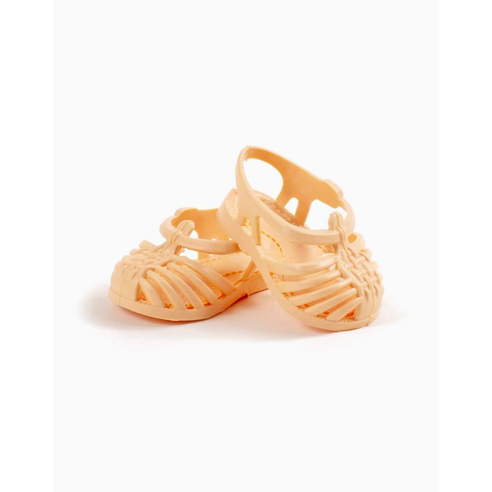 Minikane Clothing for Gordis Dolls 34cm - “Sun” Beach Sandals Peach