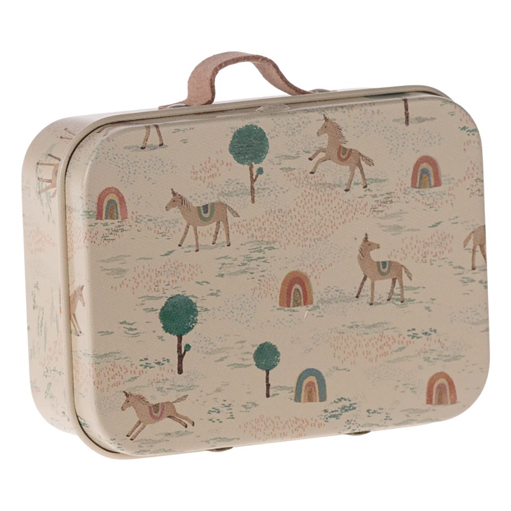 Maileg Suitcase, Micro - Des licornes