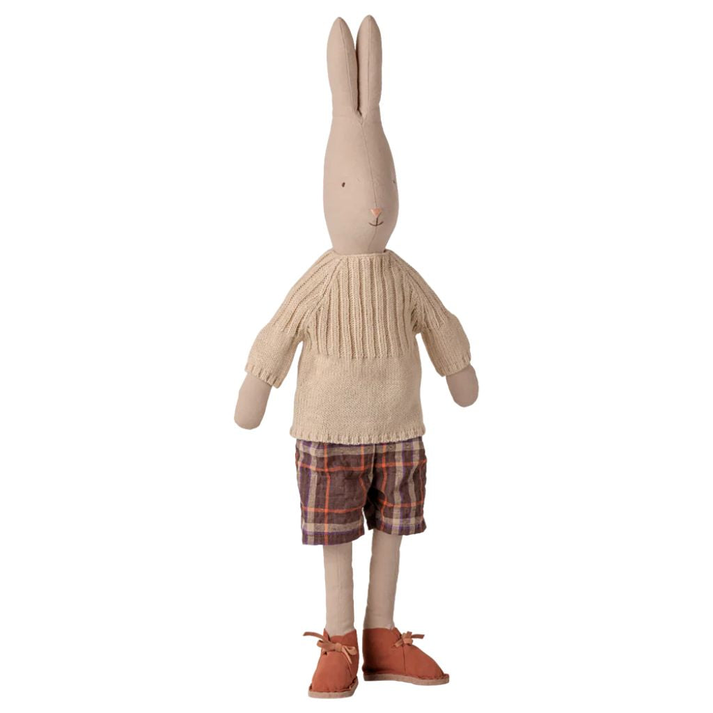 Maileg Rabbit, Size 4 - Classic - Pants and knitted sweater
