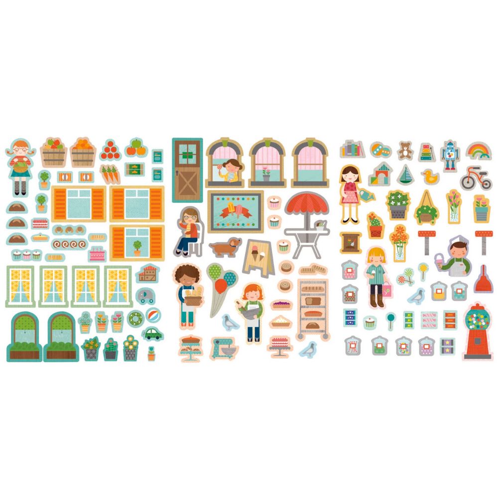 Sticker Activity Set - My Little Town