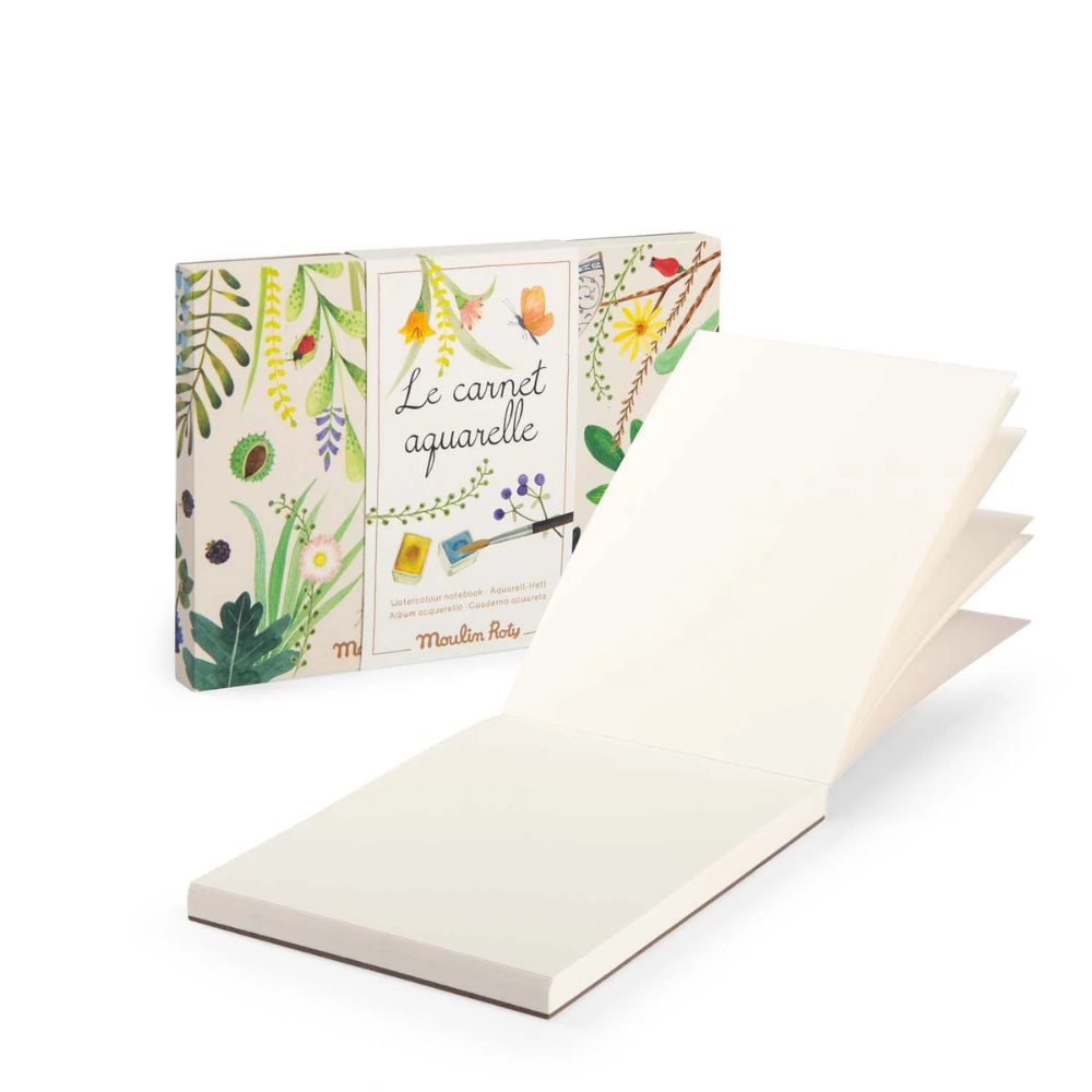 Moulin Roty Le Botaniste - Watercolour Notebook
