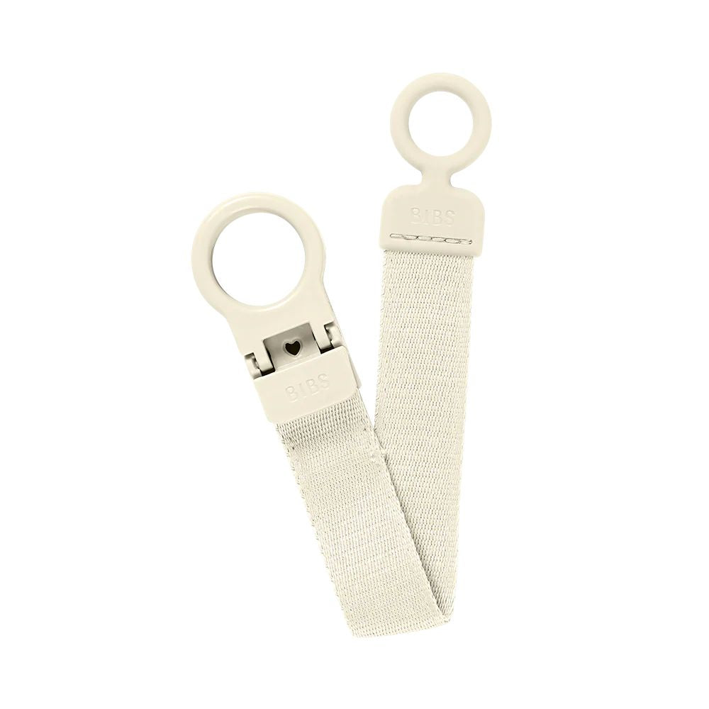 BIBS Pacifier Clip Loop - Ivory