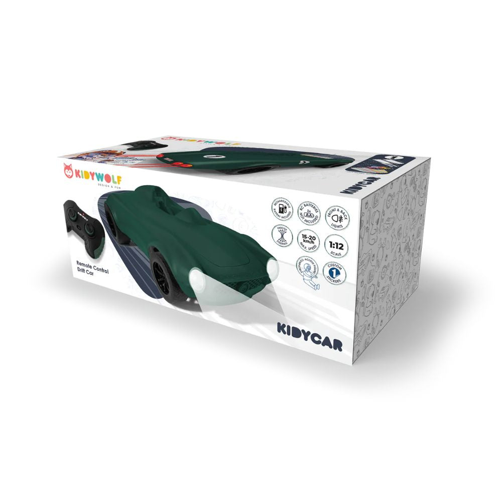 Kidycar Remote Control Car- Green