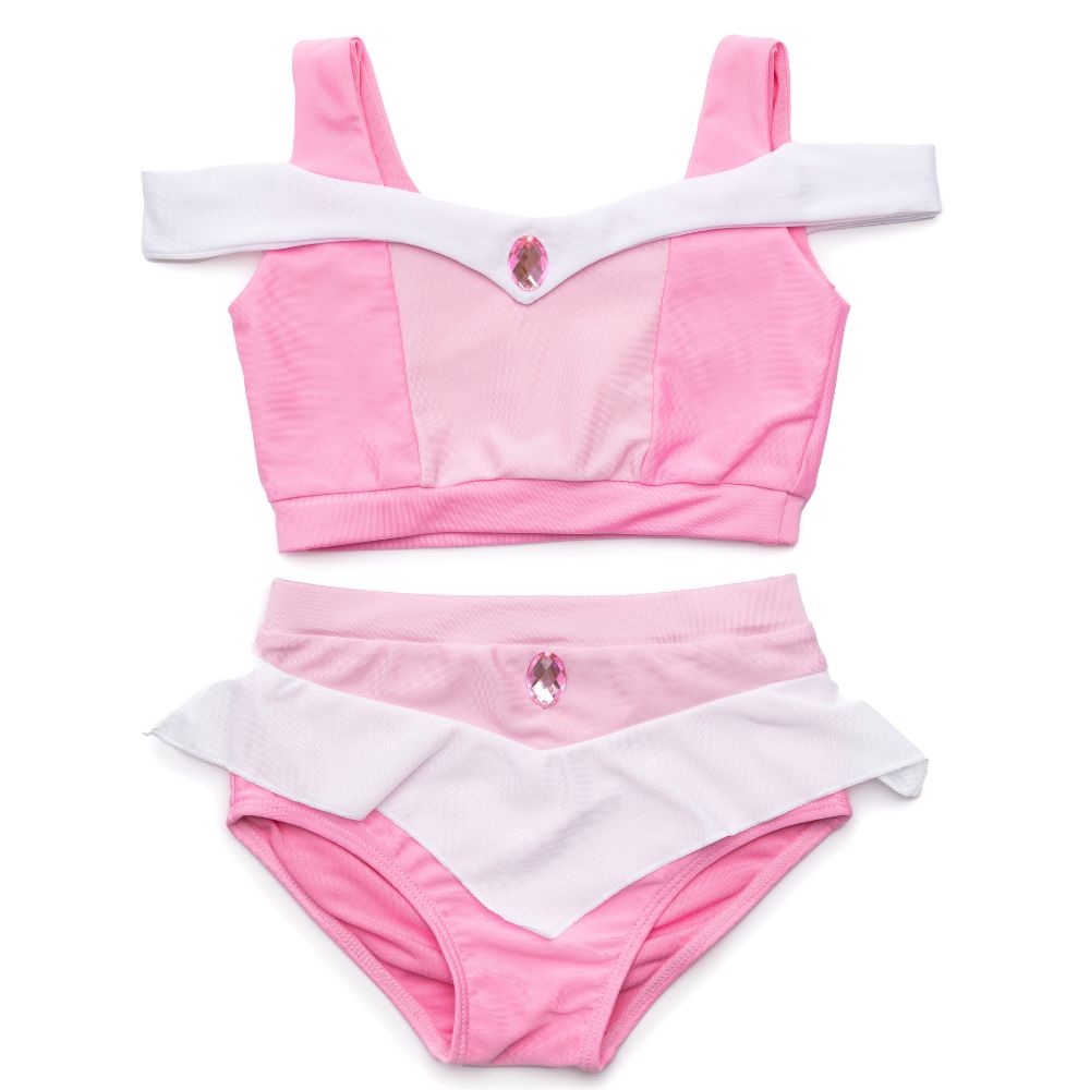 Sleeping Cutie Swim Suit, Two-Piece, Size 3-4