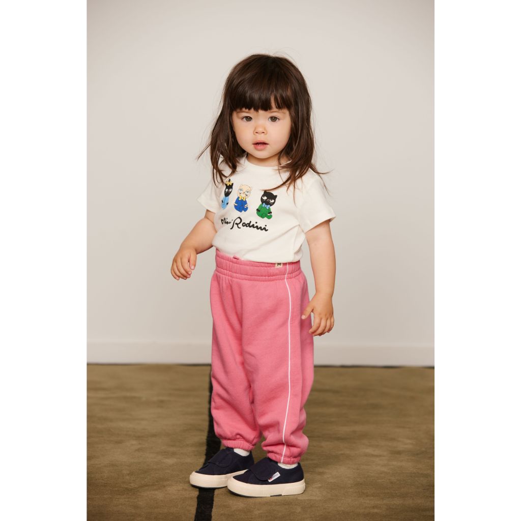 Mini Rodini Plain Piping Sweatpants