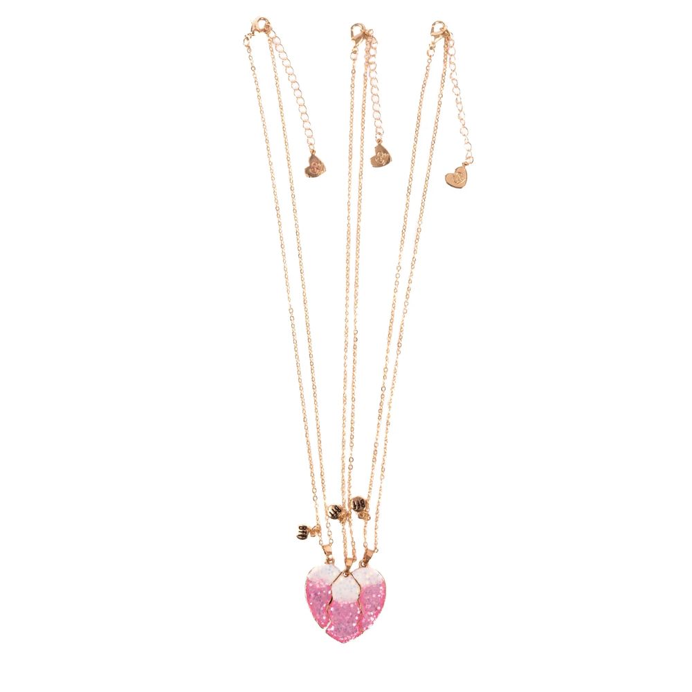 Besties Era Tear and Share Necklaces, 3pc