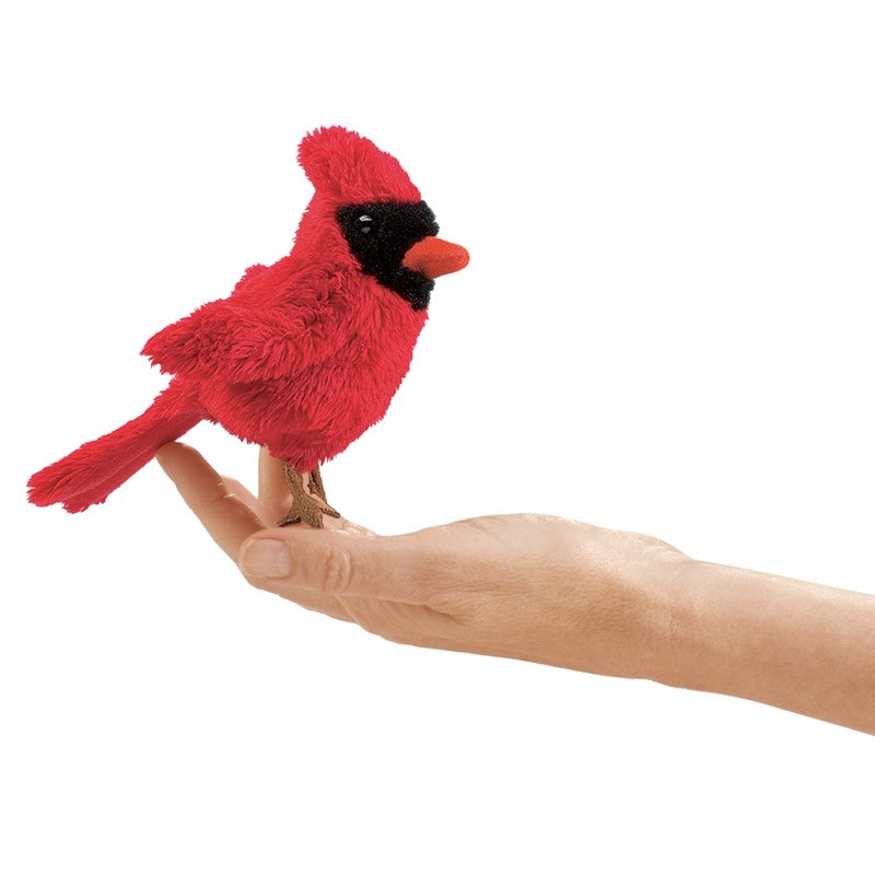 Finger Puppet - Mini Cardinal