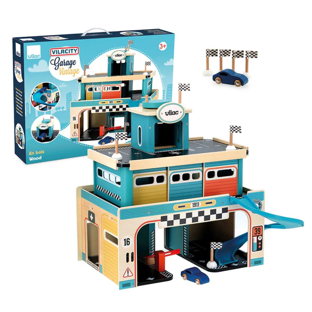 Vilac Vintage Wooden Garage