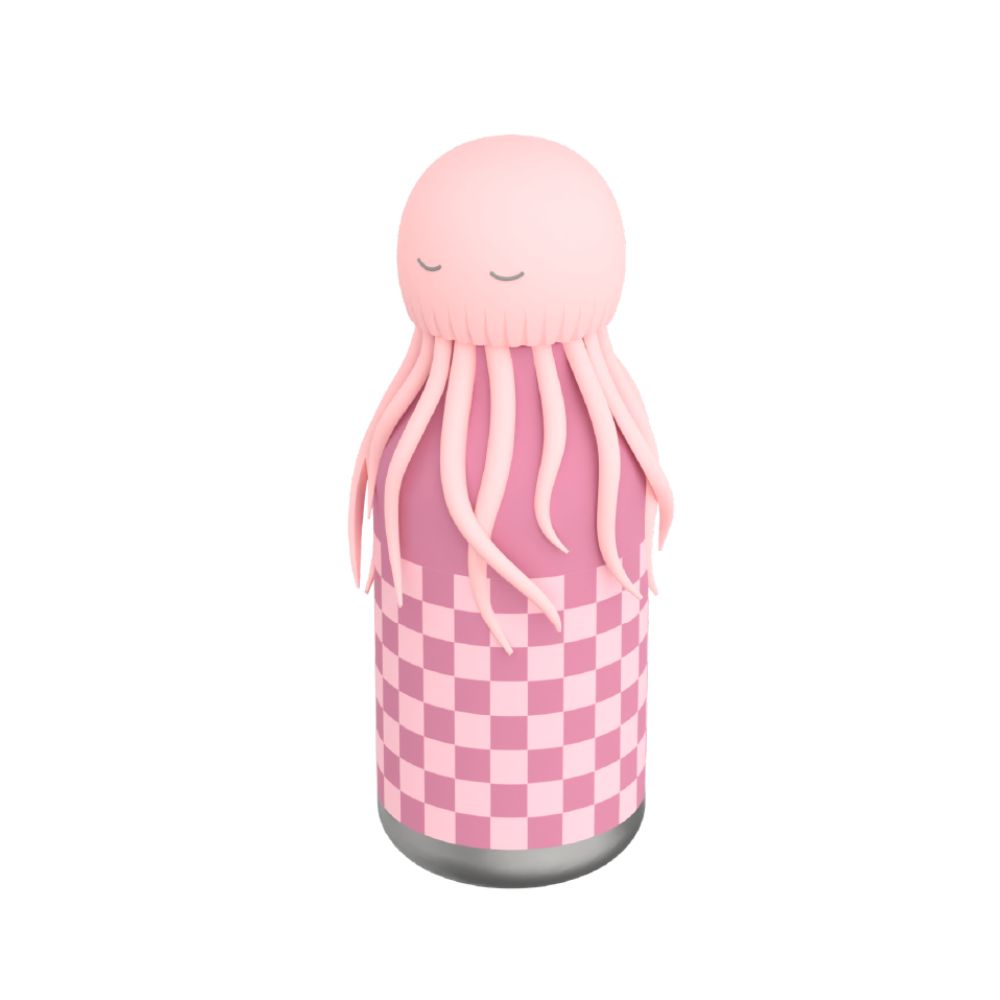 Asobu Bestie Bottles Jellyfish Pink, 16 oz
