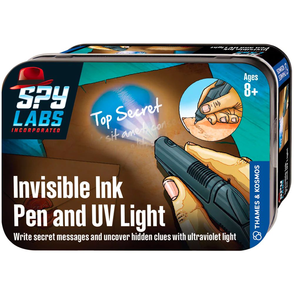 Spy Labs Invisible Ink Pen and UV Light
