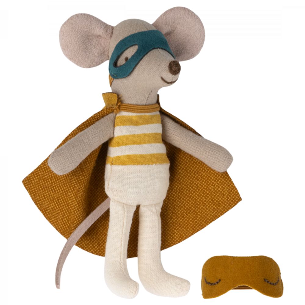 Maileg Super Hero Mouse, Little Brother in Matchbox 2024