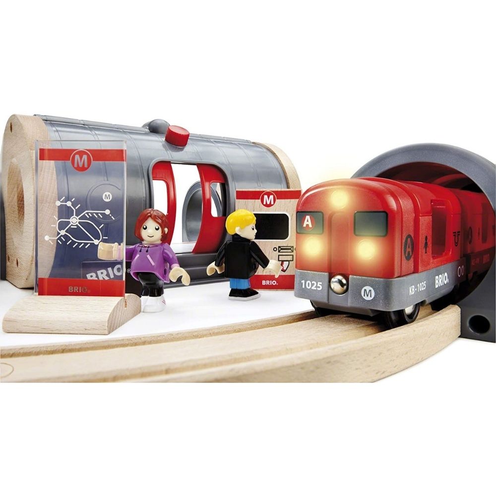 Brio Metro Railway Set