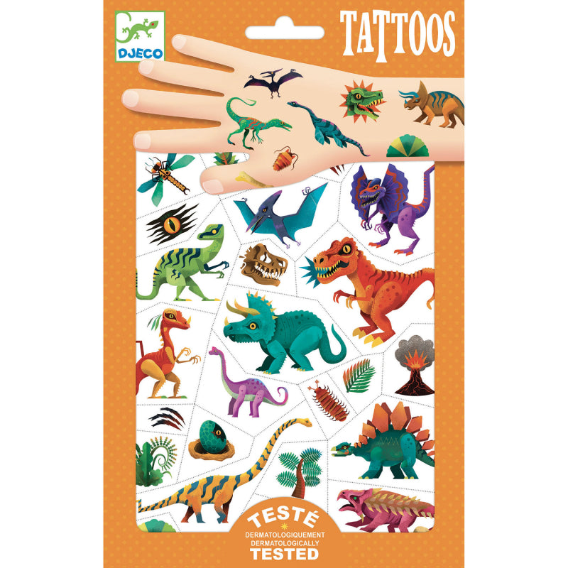 Djeco Tattoos - Dino Club