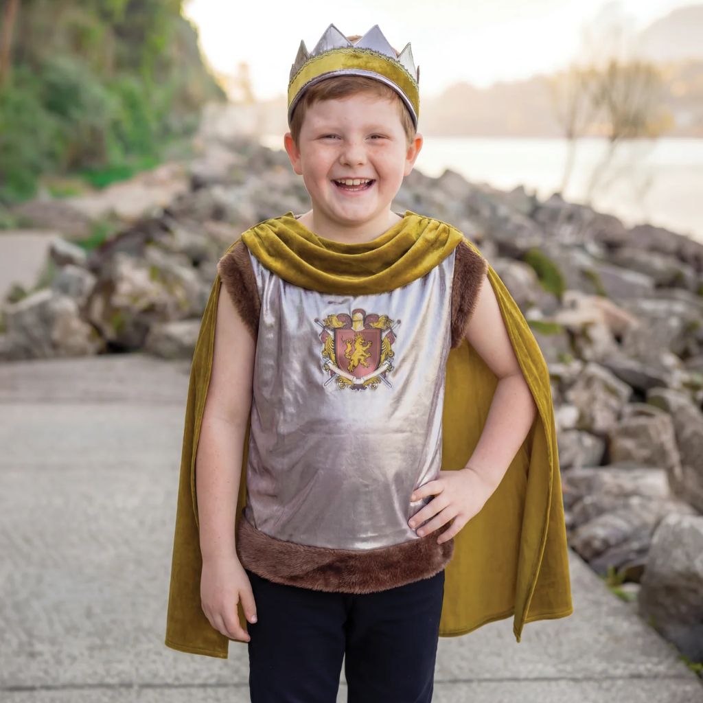 Sir Wolfheart Tunic, Cape & Crown, Size 7-8