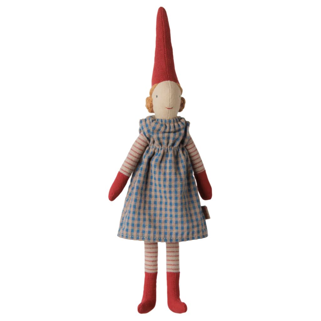 Maileg Pixy, Size 1 - Girl - Blue dress