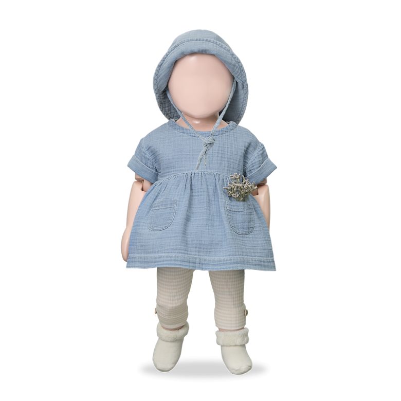 1 + in the family LAVINIA Washed Denim Dress