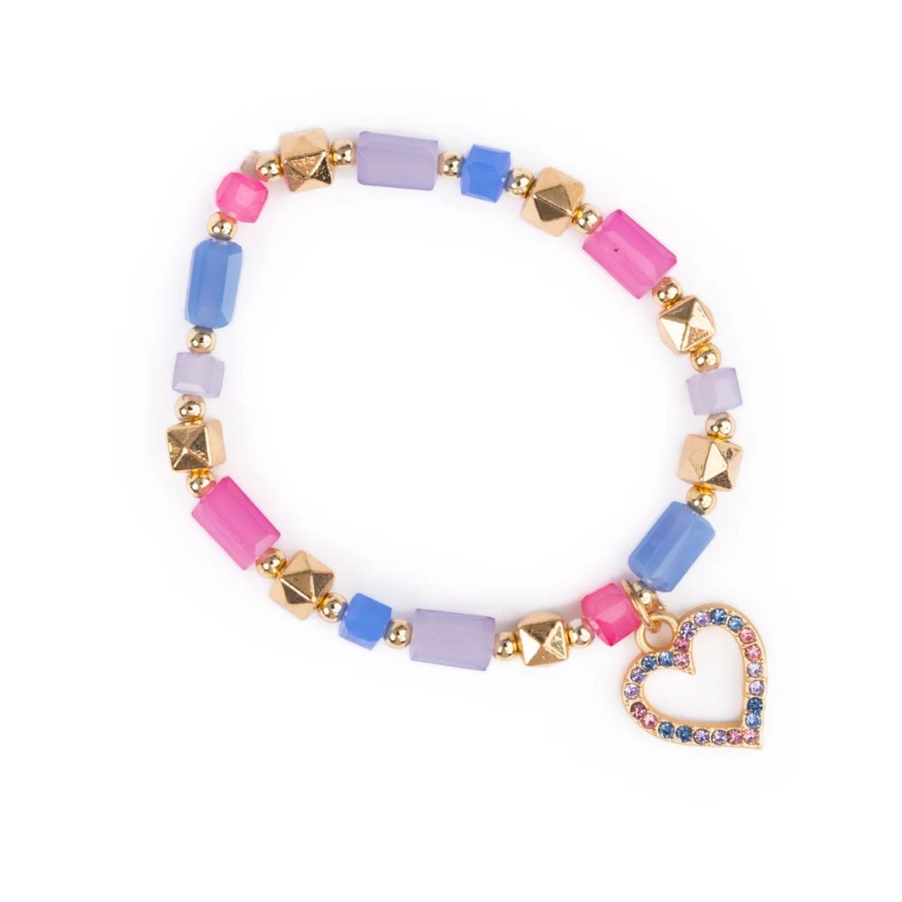 Boutique Chic Heart of Gold Bracelet