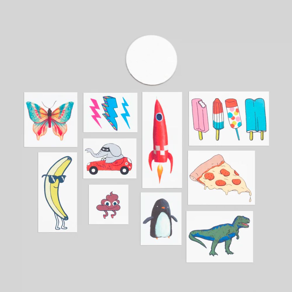 Tattly Tiny Funner Tattoo Tin